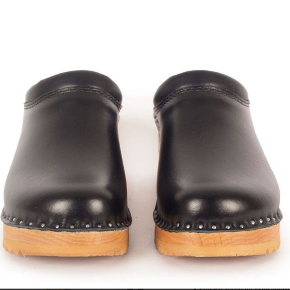 Troentorp Rembrandt Black Clogs, Women's size 39 (US Women’s 8.5/9 / Men’s 6) - Picture 15 of 15
